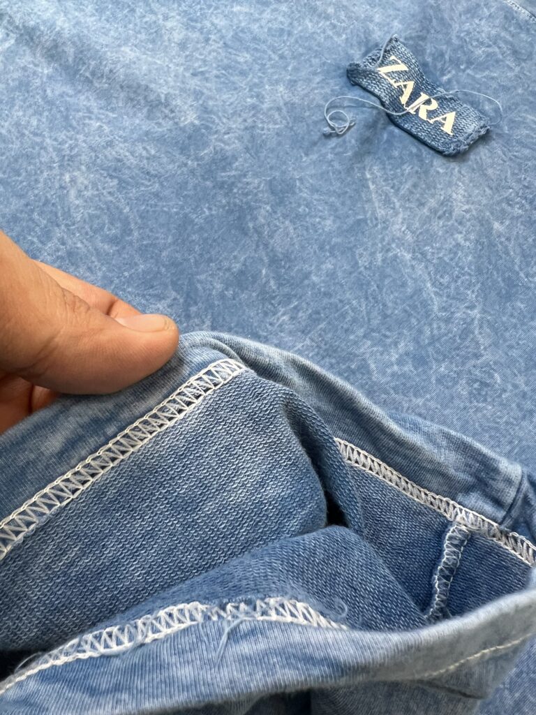 پک 4 تایی تیشرت سنگشور ZARA (آبی)499/000